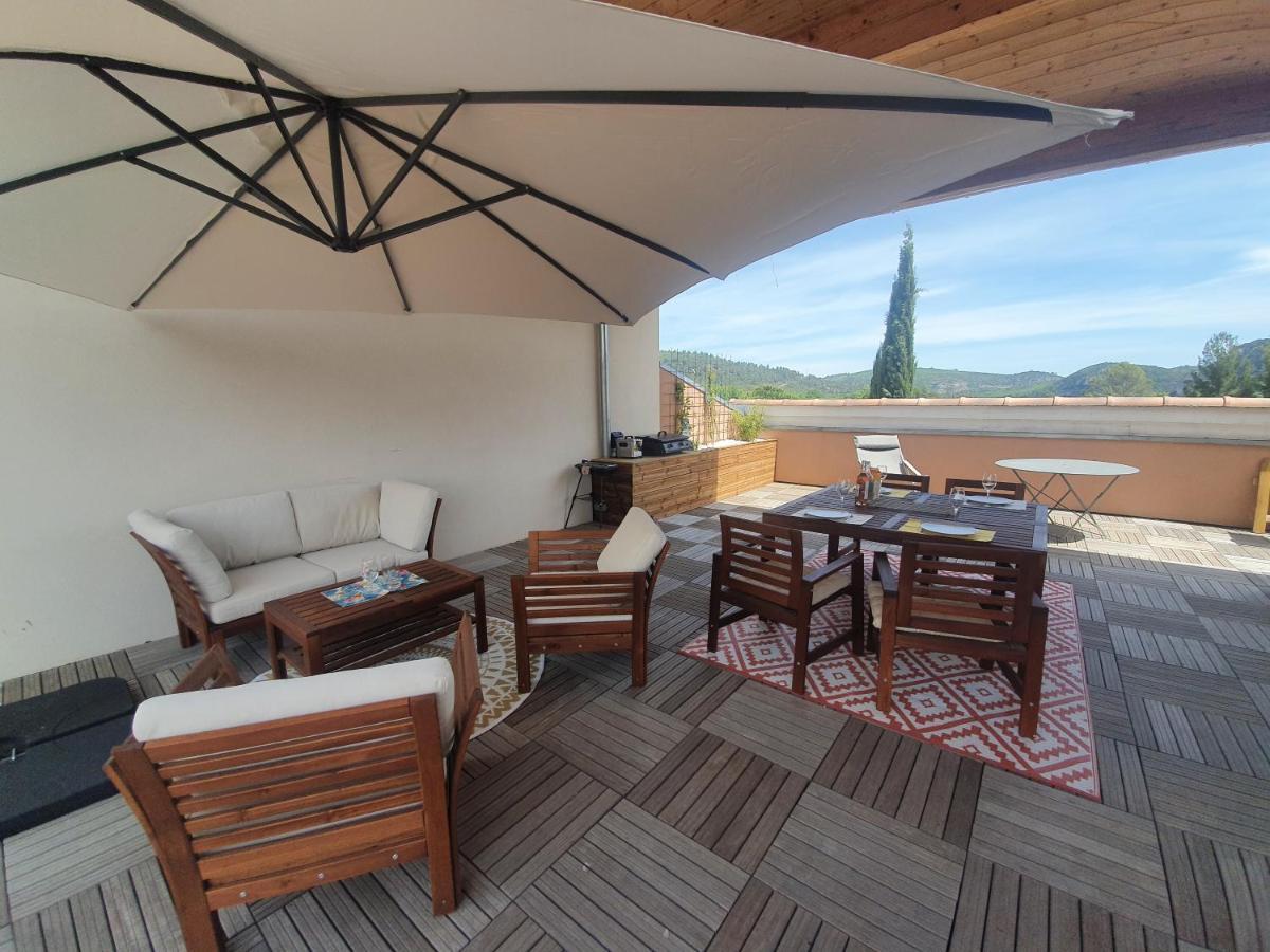 Terrasse 130M2 Panoramique Avec Climatisation Piscine - 3 Chambres Греу-ле-Бэн Экстерьер фото